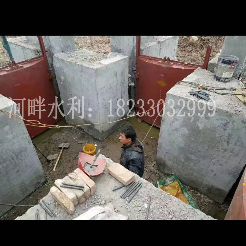 铸铁闸门结构及铸铁闸门的工作原理