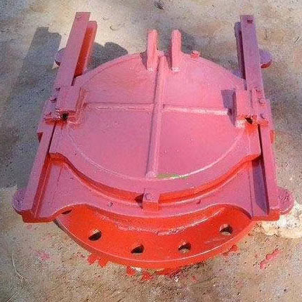 DN1800拍门玻璃钢价格